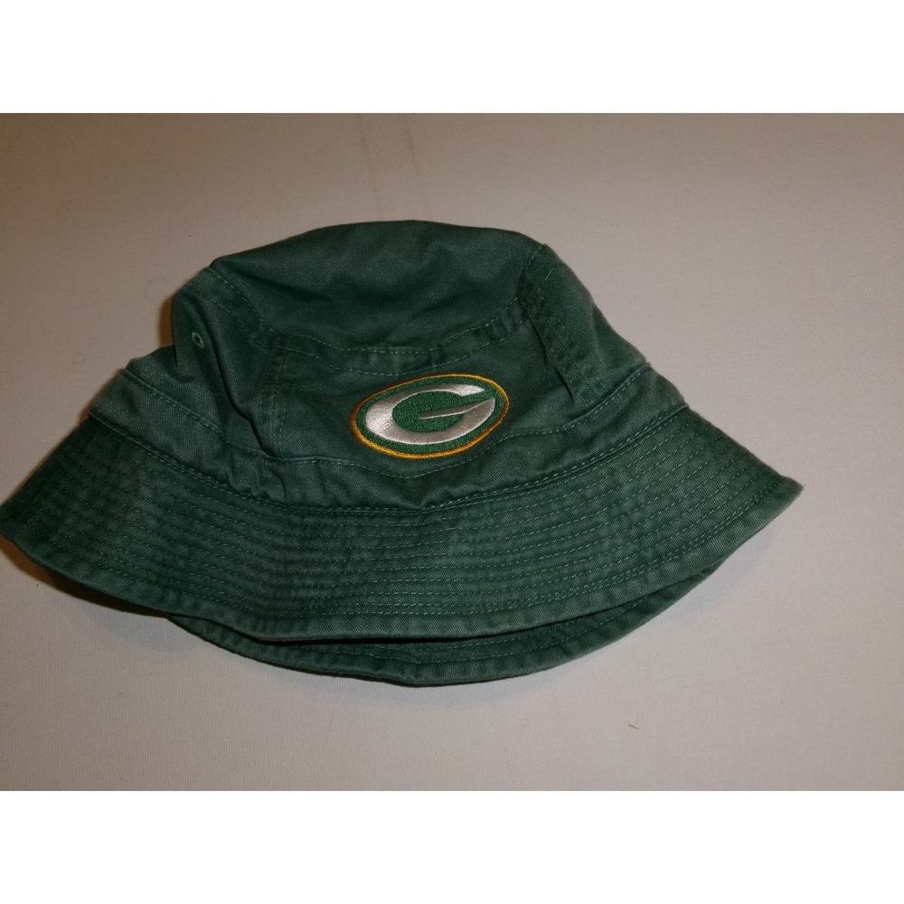 PACKERS XL FLOPPY BUCKET BEACH GOLF HAT CAP VINTAGE DEADSTOCK U5